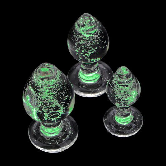 Luminous Glass Anal Beads